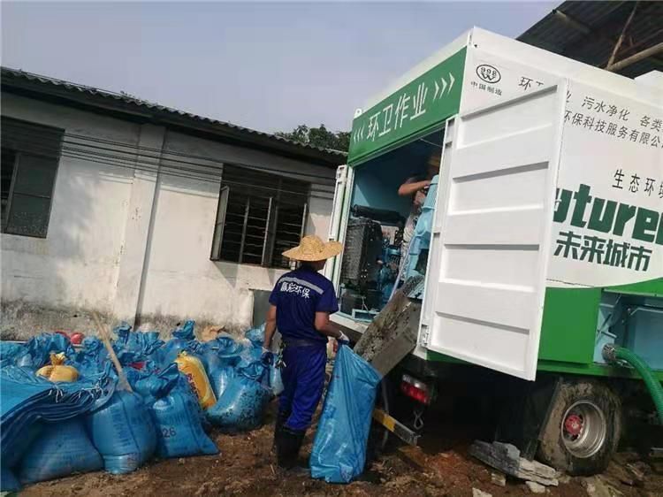 仁怀工业污泥压干处理